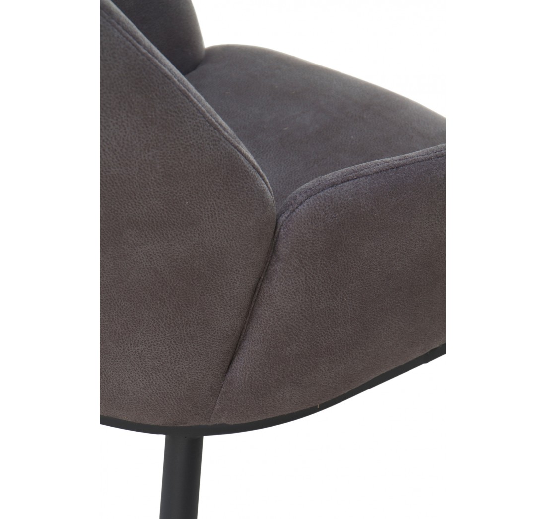 sillon-tapizado-gris-oscuro-patas-metalicas-negras